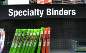 Lonely Men Wonder:  Will Binders Supply Catch Up With Demand?