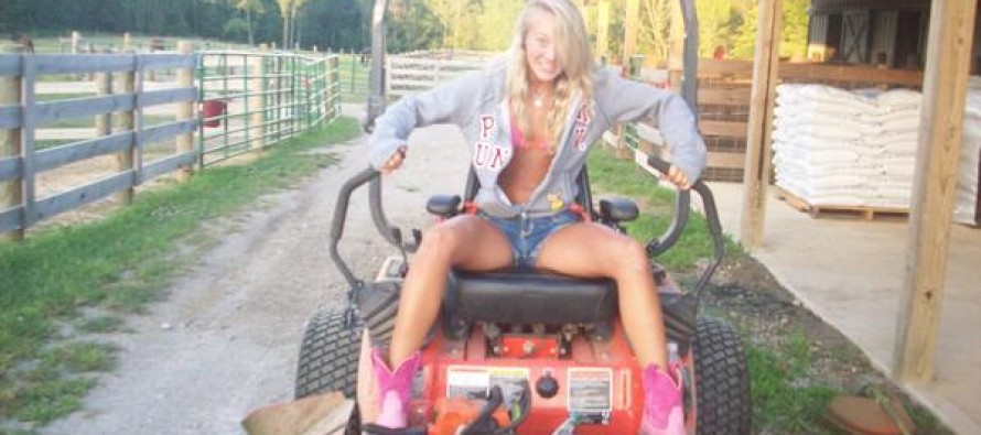 Blonde Rockford Mom Attacks Shoppers With Lawnmower
