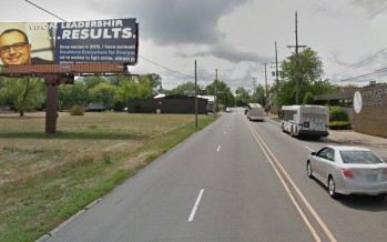 North Main St. Billboard Replaces Drivers Vision With VISON