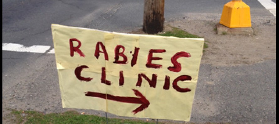 Naked Man tests positive for Rabies