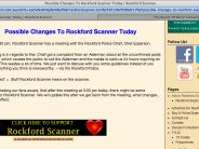 Rockford Scanner Defeated by Totalitarianism, Fascism, Socialism, and a touch of Communism