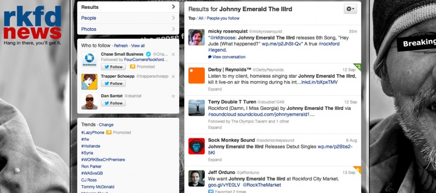 Public Petitions To Book Johnny Emerald The IIIrd at Rockford City Market Party