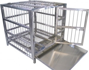 Transform Rockford by parking your car in a custom steel cage to protect your license plates.