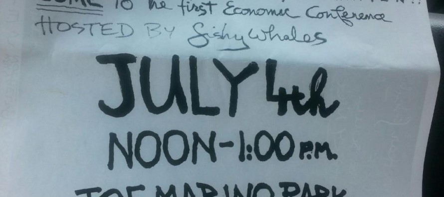Economic Conference Hosted by Poska’s Fishy Whales, Joe Marino Park in Rockford, NOON, July 4th!
