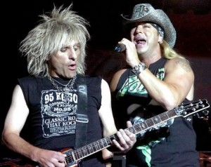 Poison's CC Deville and Bert Michaels Working It Out